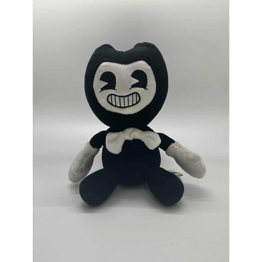 2017 BENDY AND THE INK MACHINE 9" BLACK & WHITE PLUSH THE MEATLY GAMES
